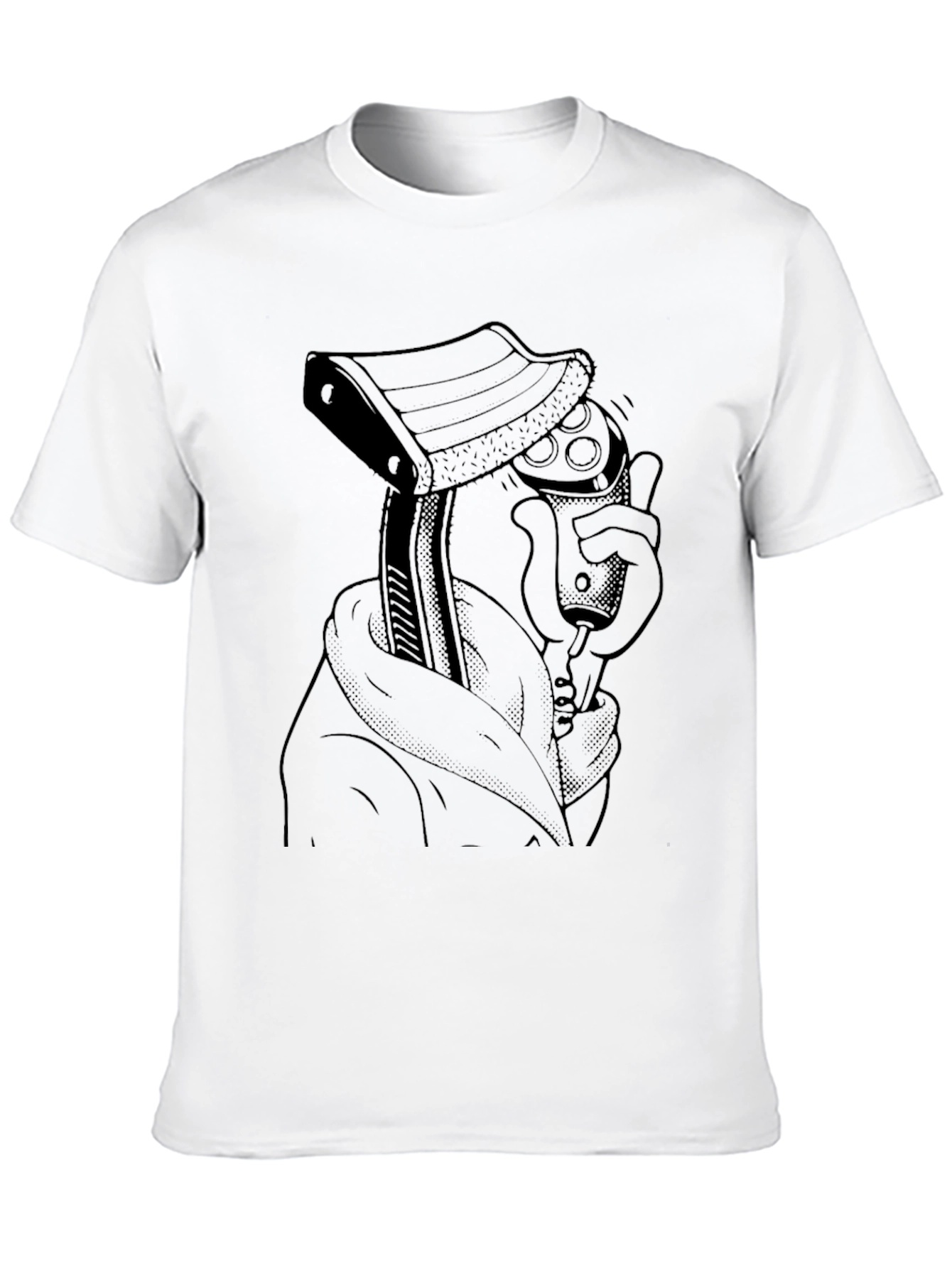 Axe & Controller Graphic Tee - Black
