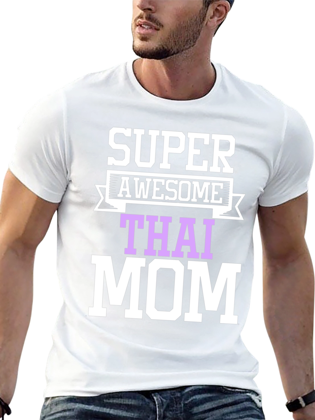 Super Awesome Thai Mom T-Shirt