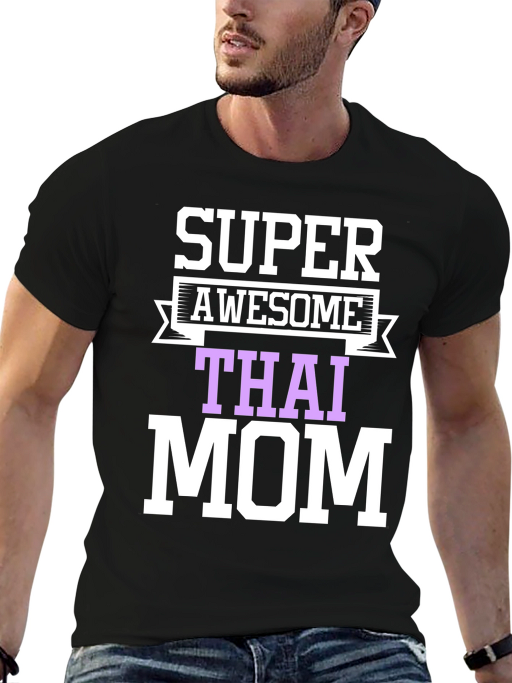 Super Awesome Thai Mom T-Shirt
