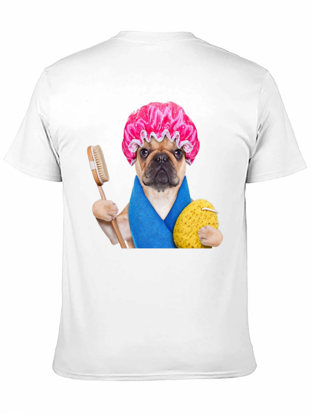 Funny Dog in Shower T-Shirt