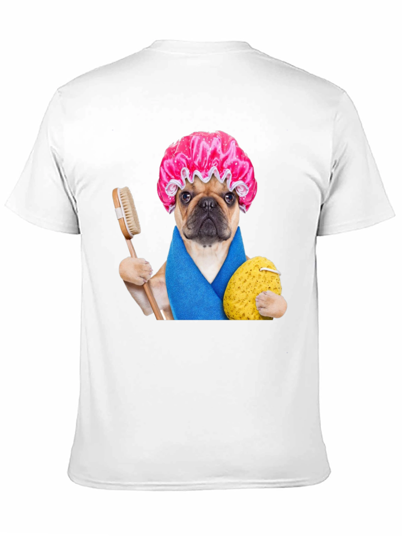 Funny Dog in Shower T-Shirt