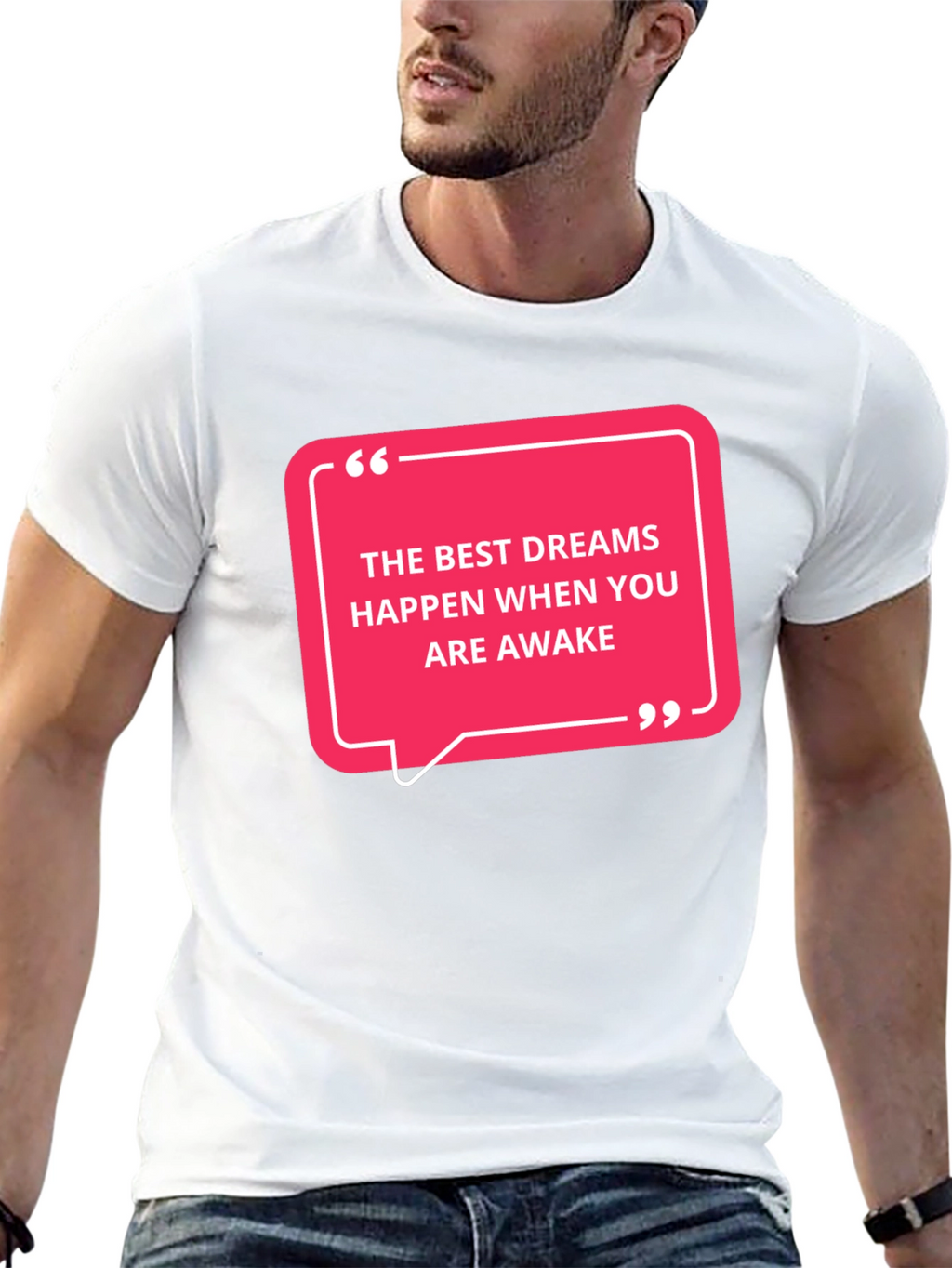Inspirational Dreams T-Shirt - Motivational Quote Tee