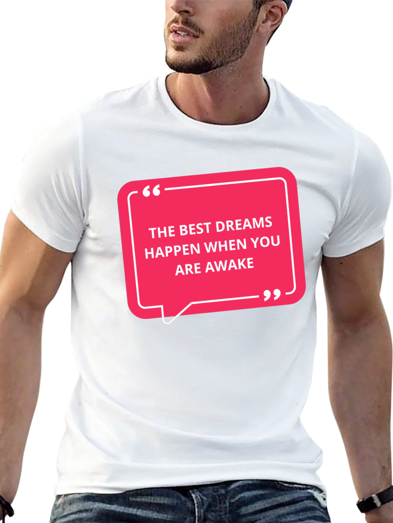 Inspirational Dreams T-Shirt - Motivational Quote Tee