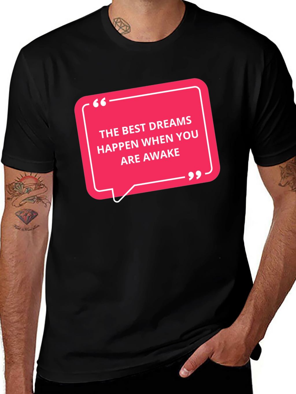 Inspirational Dreams T-Shirt - Motivational Quote Tee