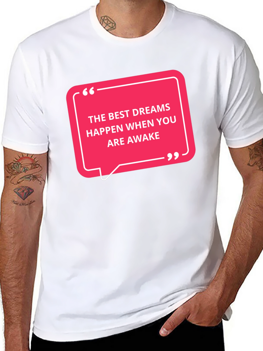 Inspirational Dreams T-Shirt - Motivational Quote Tee