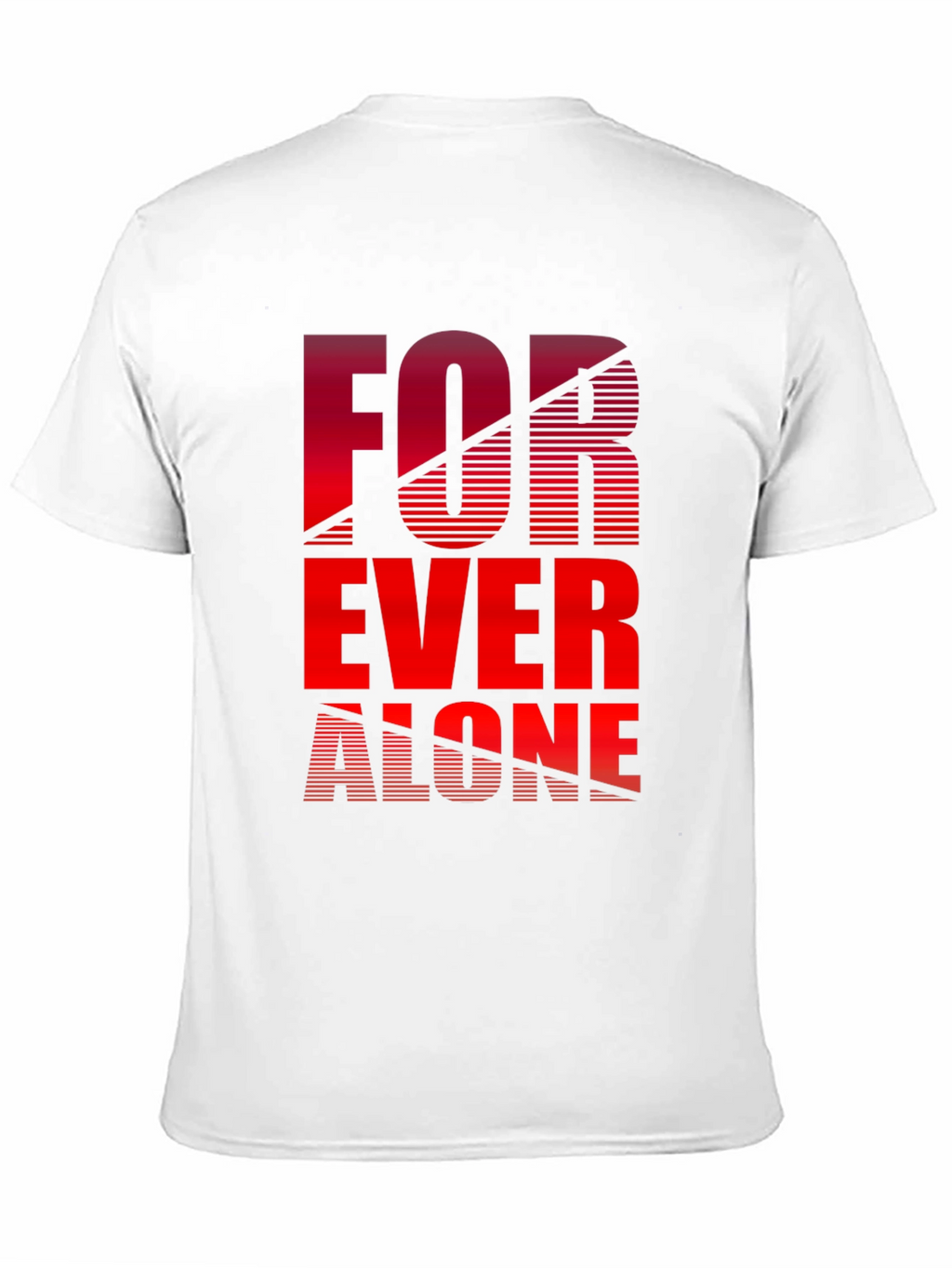 Forever Alone Graphic Tee - Black