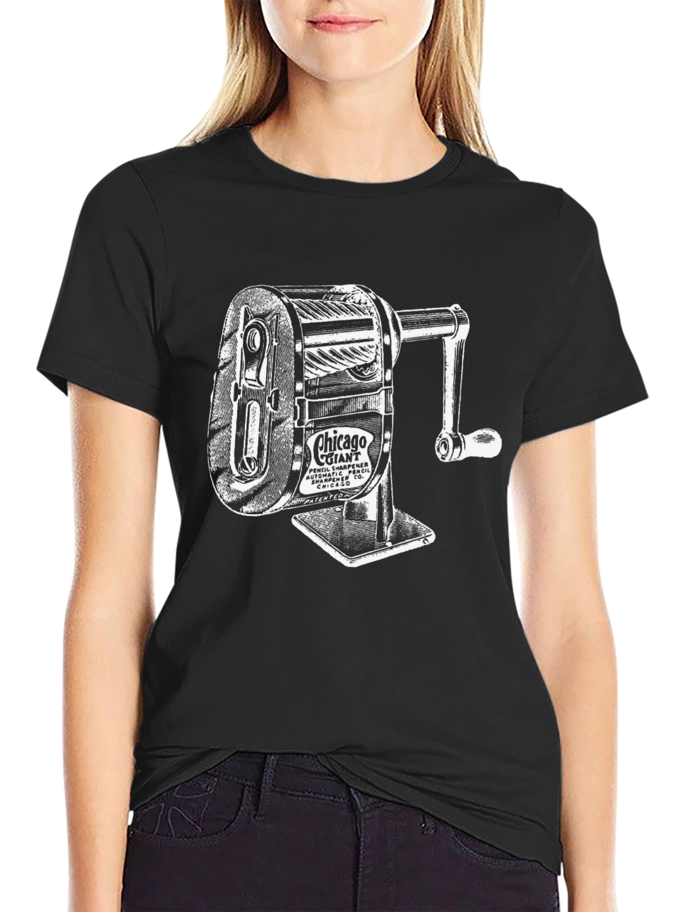 Chicago Giant Pencil Sharpener Graphic Tee