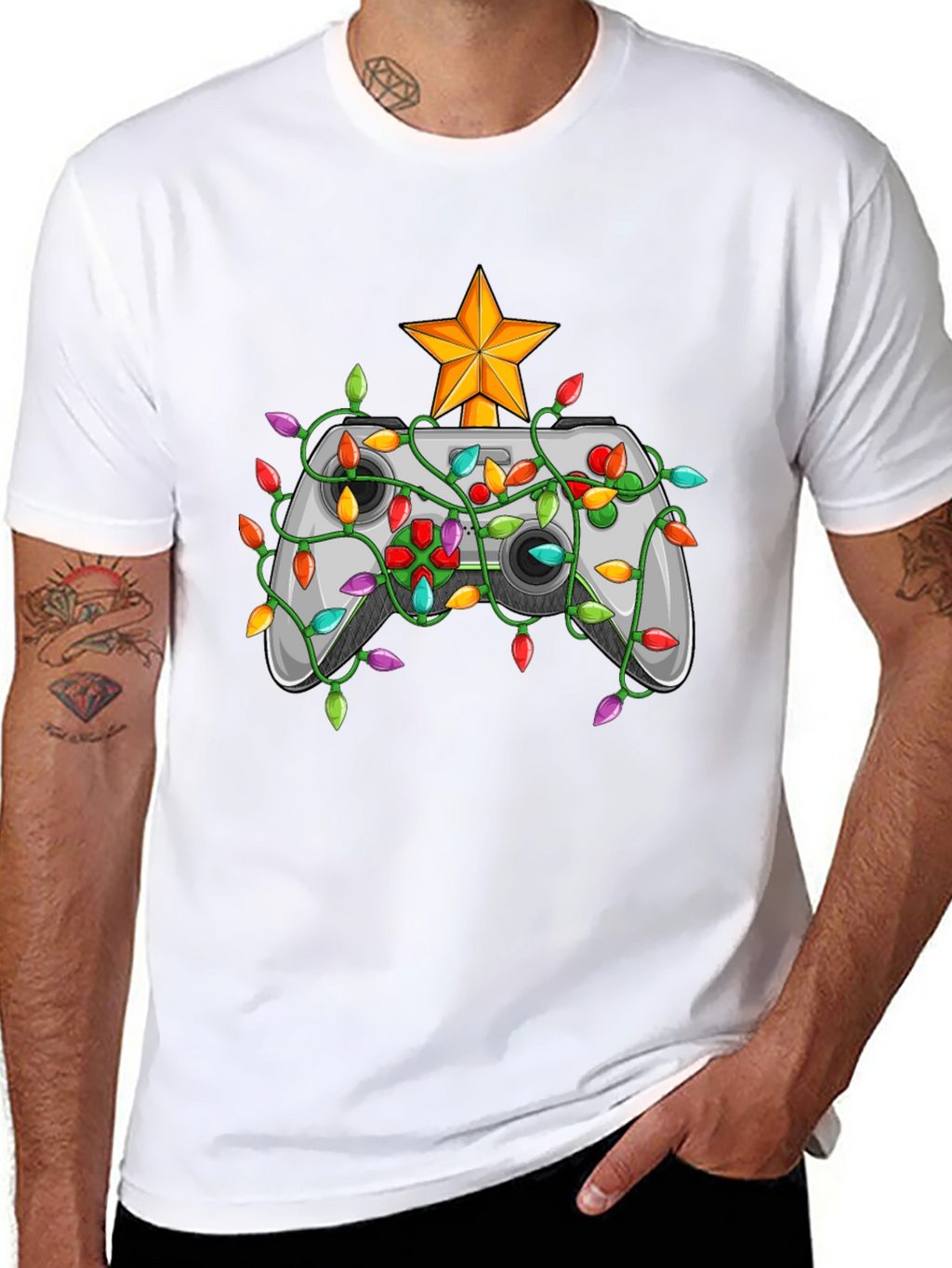 Gamer Christmas T-Shirt - Holiday Gaming Tee