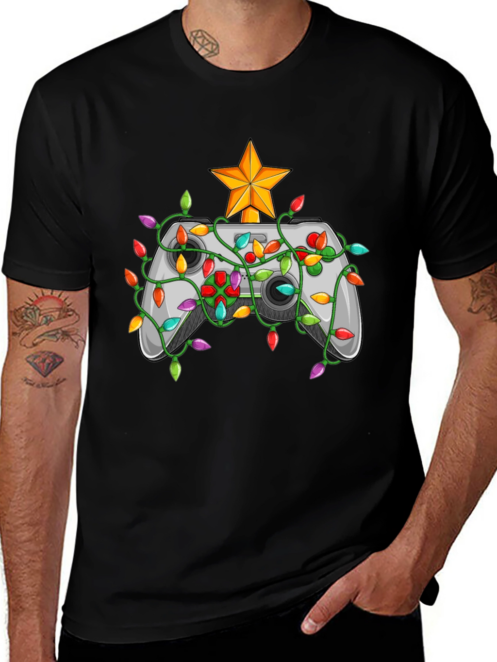 Gamer Christmas T-Shirt - Holiday Gaming Tee
