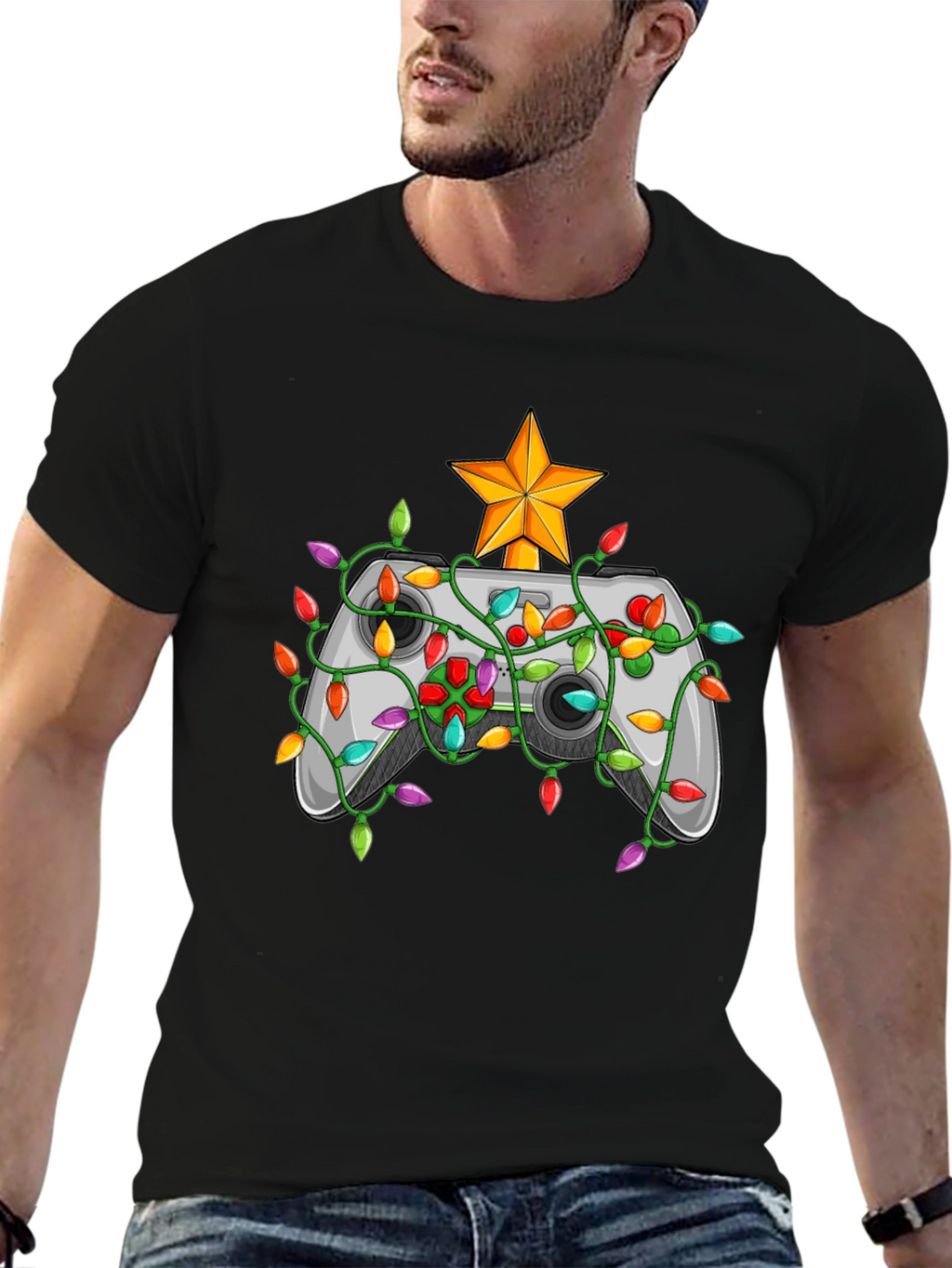 Gamer Christmas T-Shirt - Holiday Gaming Tee