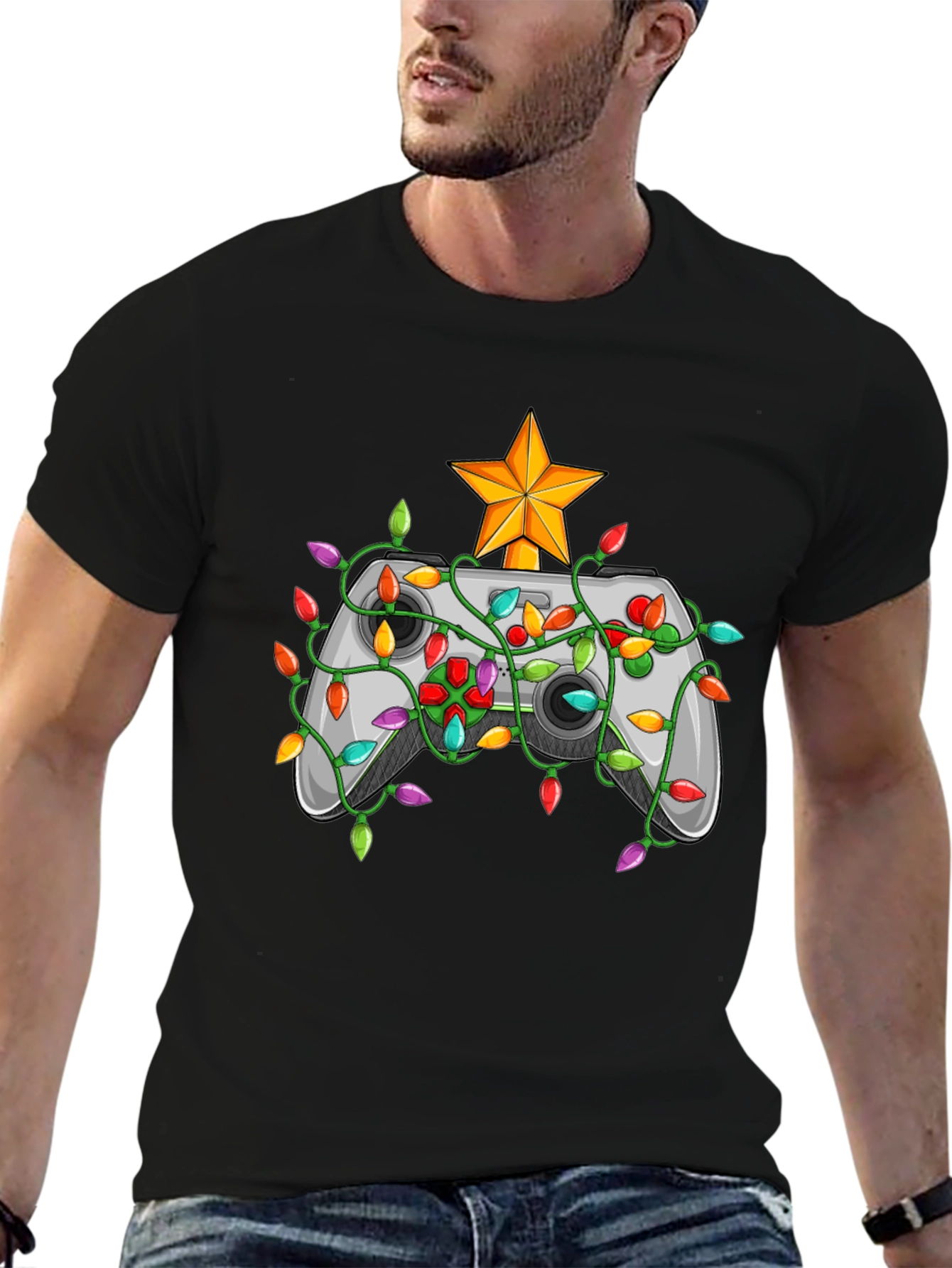 Gamer Christmas T-Shirt - Holiday Gaming Tee