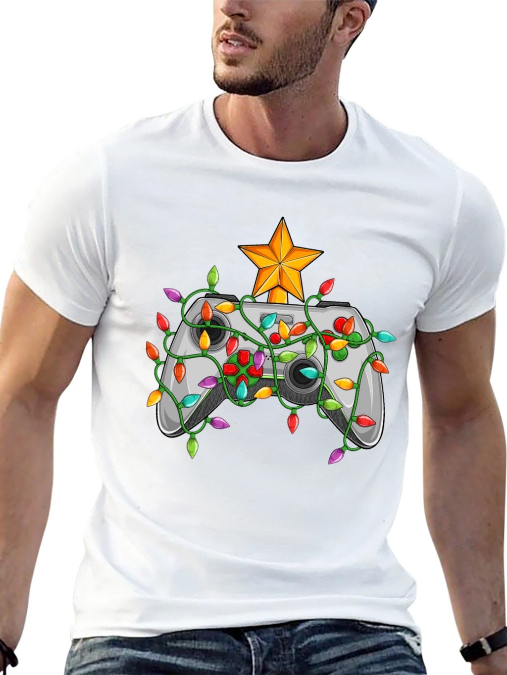 Gamer Christmas T-Shirt - Holiday Gaming Tee