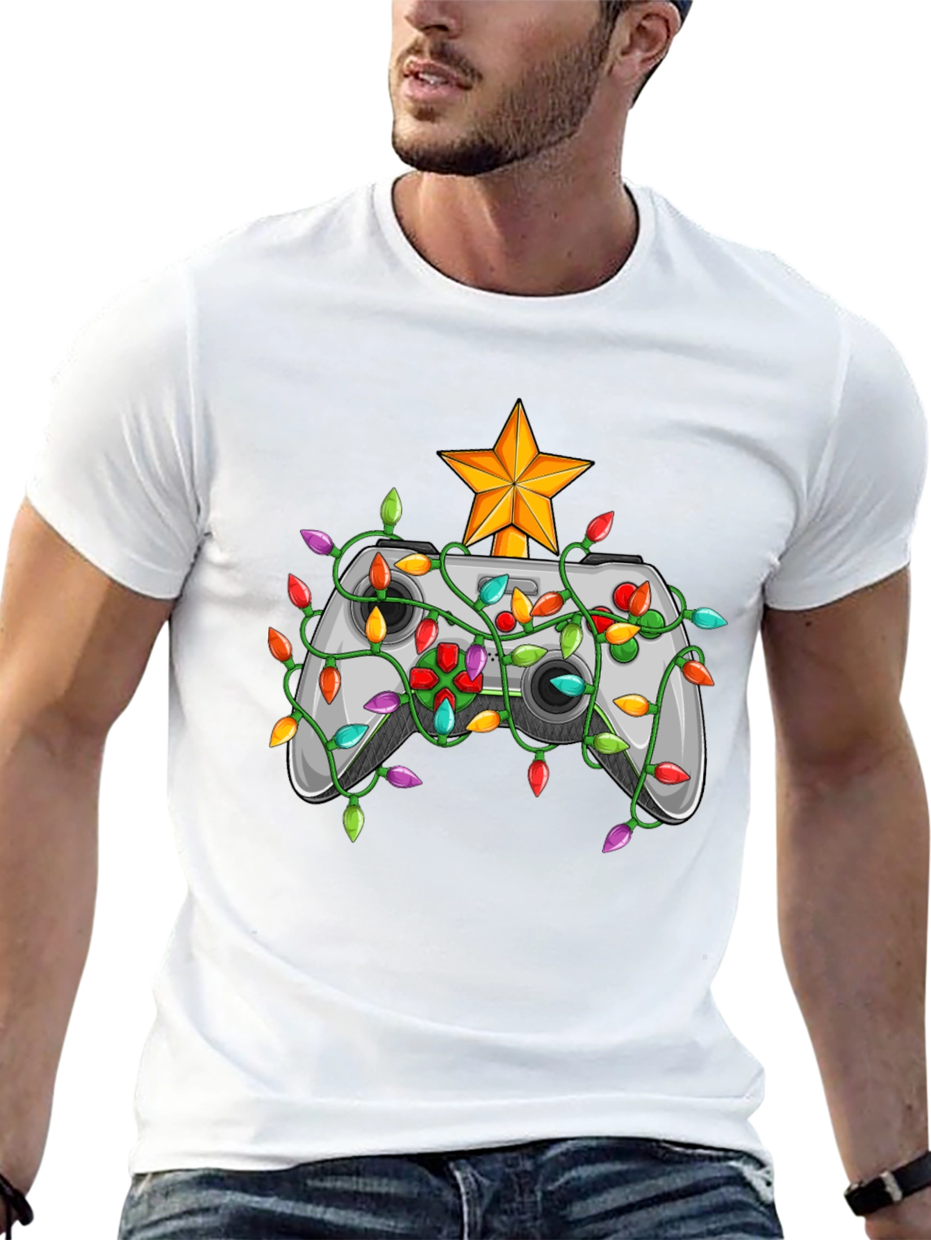 Gamer Christmas T-Shirt - Holiday Gaming Tee
