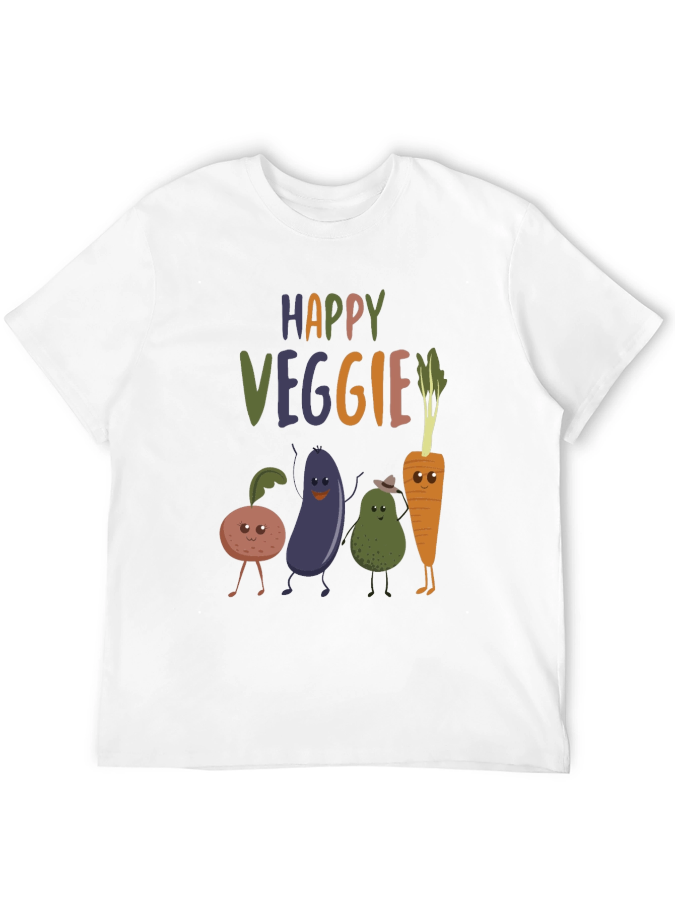 Happy Veggie Graphic Tee