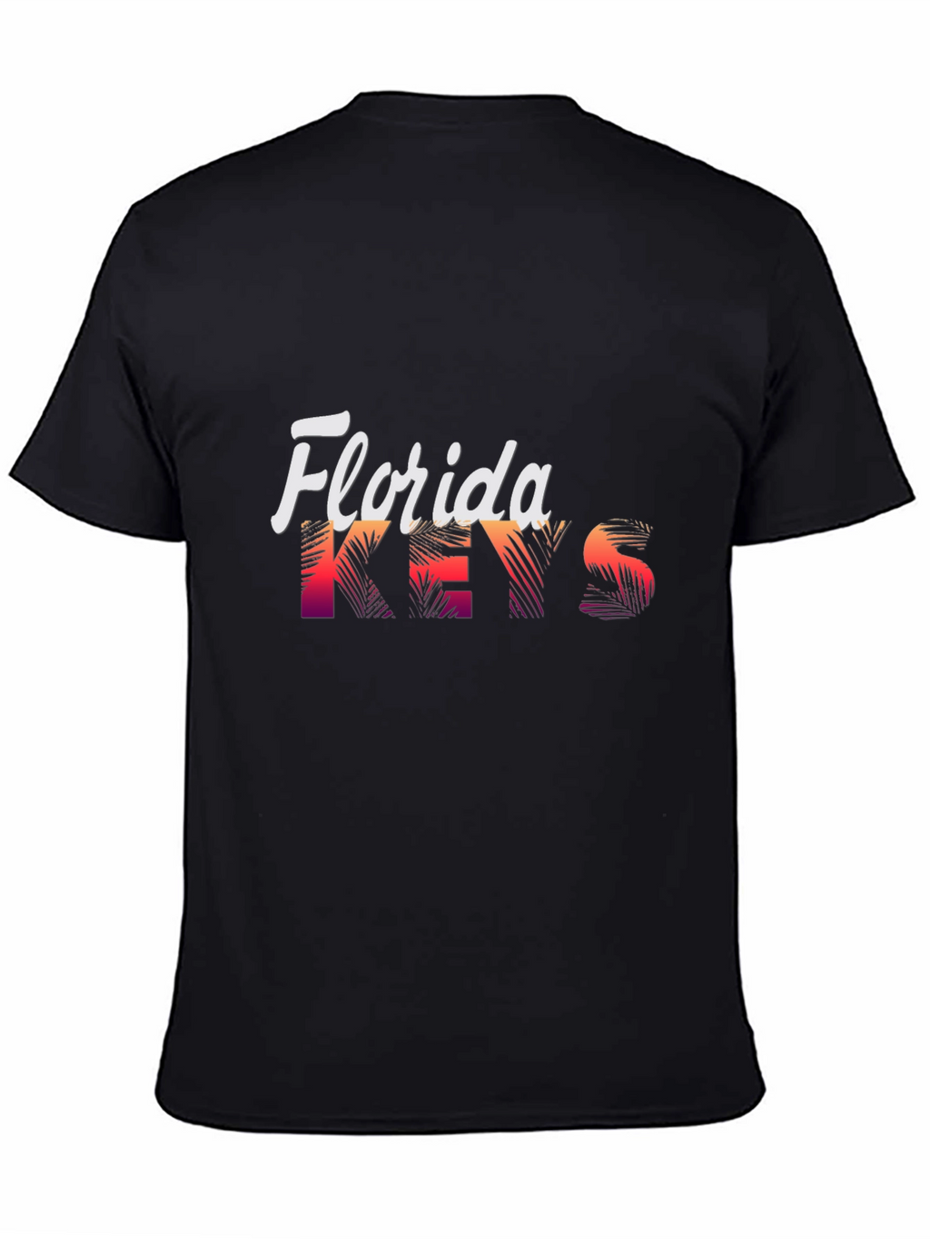 Florida Keys Graphic T-Shirt - Black