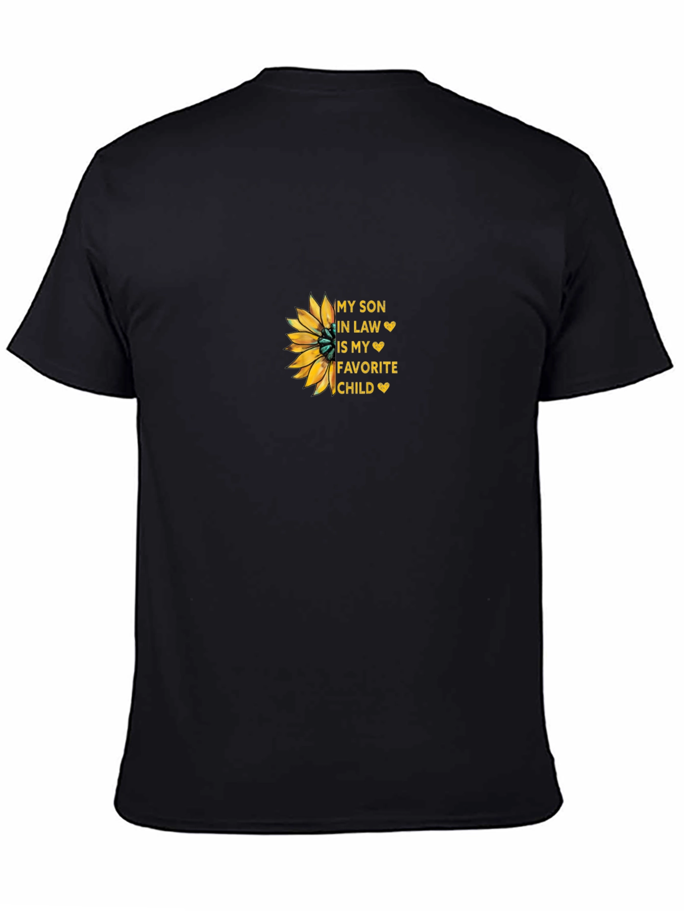 Son-in-Law Favorite Child Sunflower T-Shirt