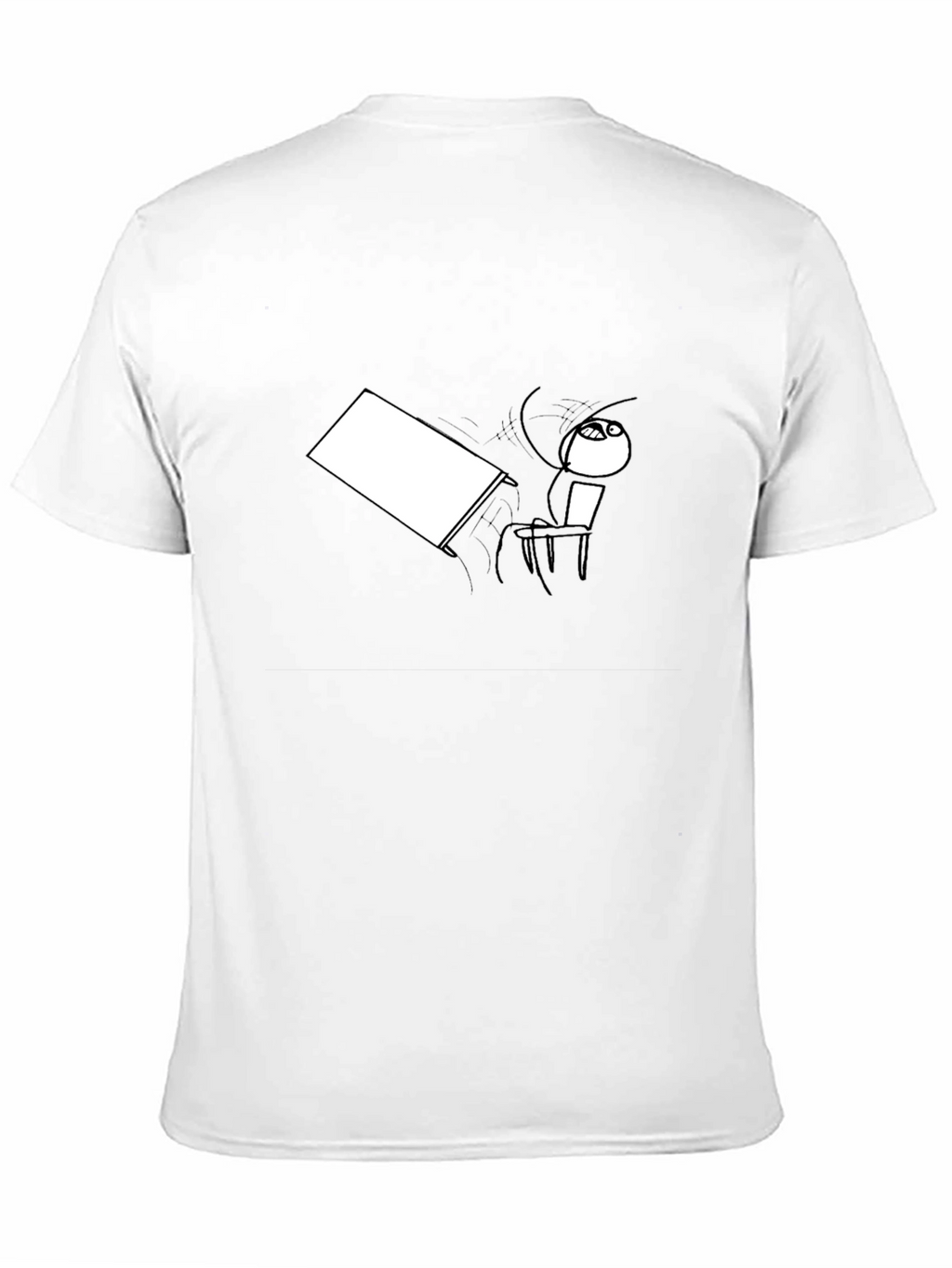 Humorous Meme Graphic Print Black T-Shirt