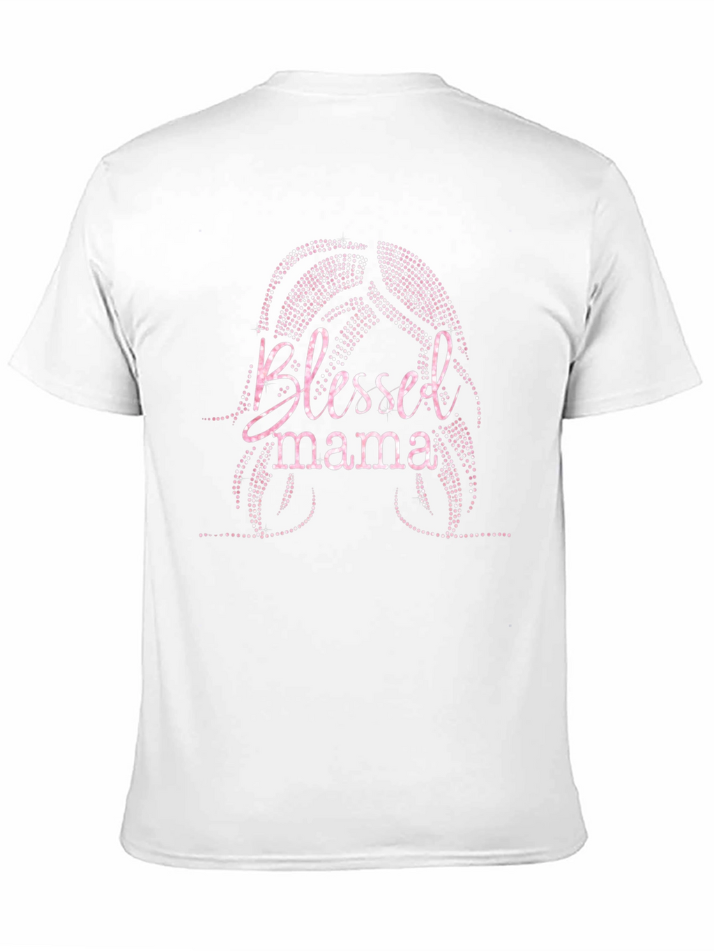 Blessed Mama Black Graphic Tee