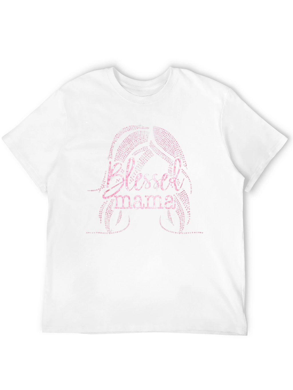 Blessed Mama Black Graphic Tee