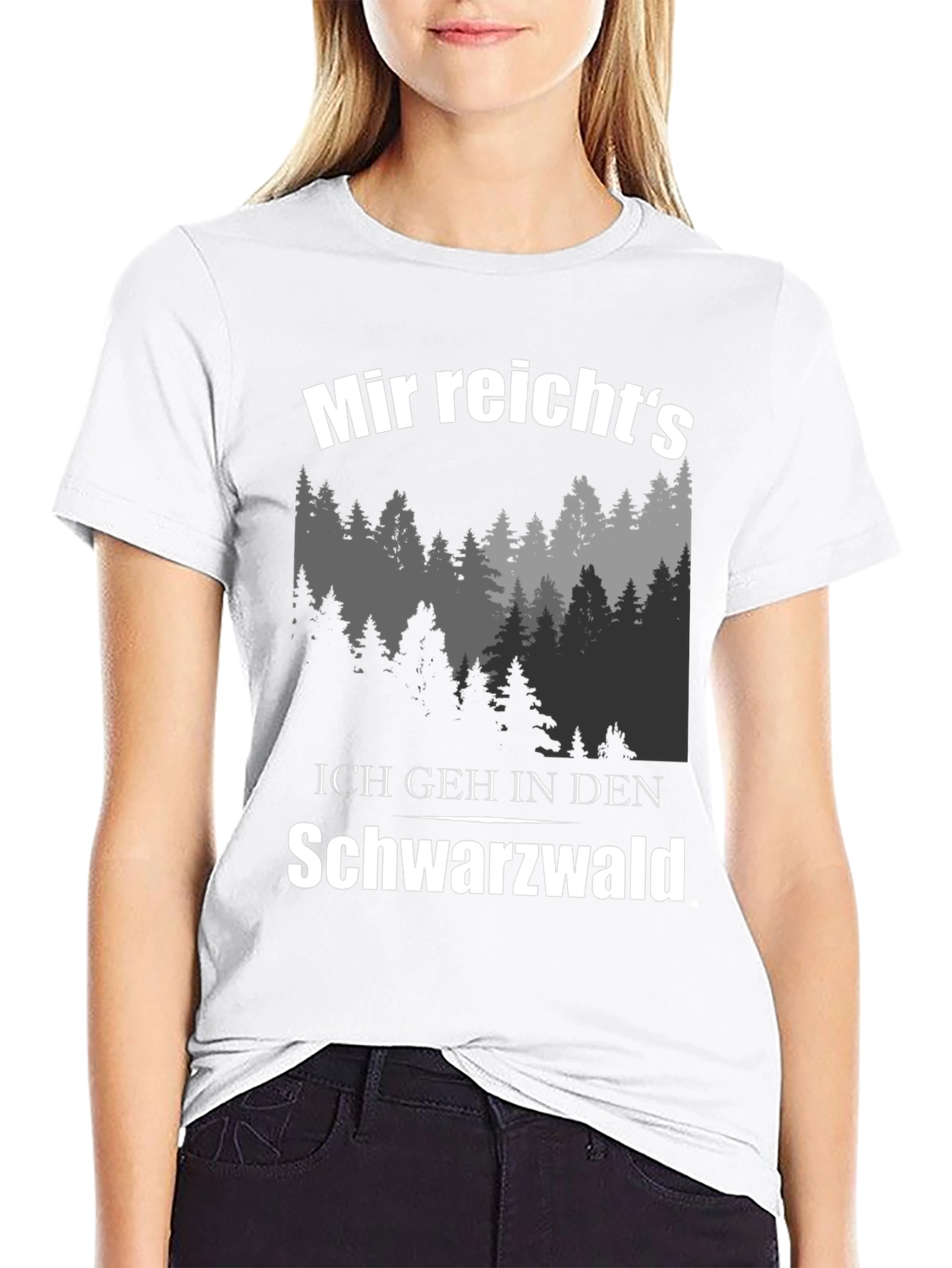 Black Forest T-Shirt: Ich geh in den Schwarzwald