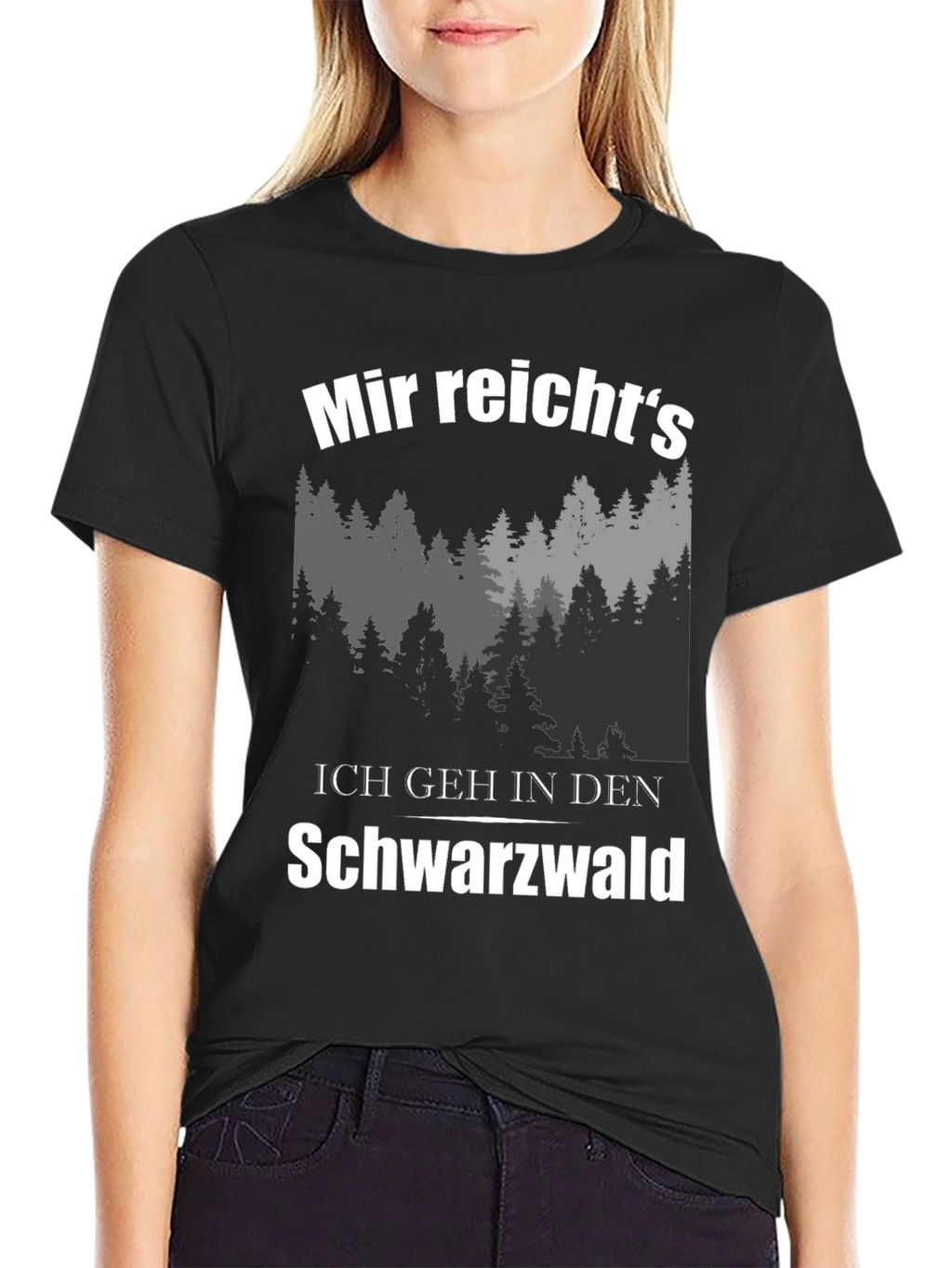 Black Forest T-Shirt: Ich geh in den Schwarzwald