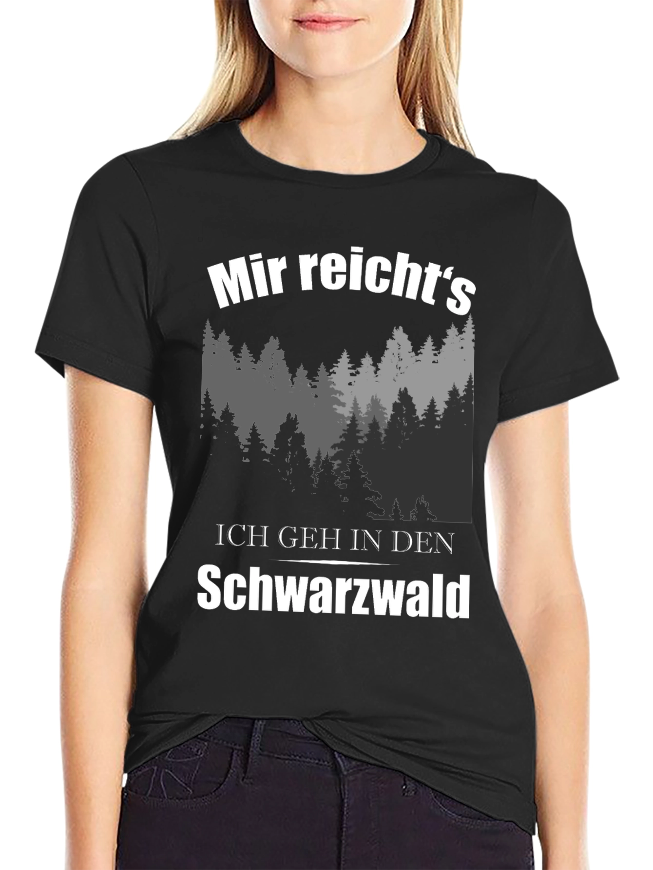 Black Forest T-Shirt: Ich geh in den Schwarzwald