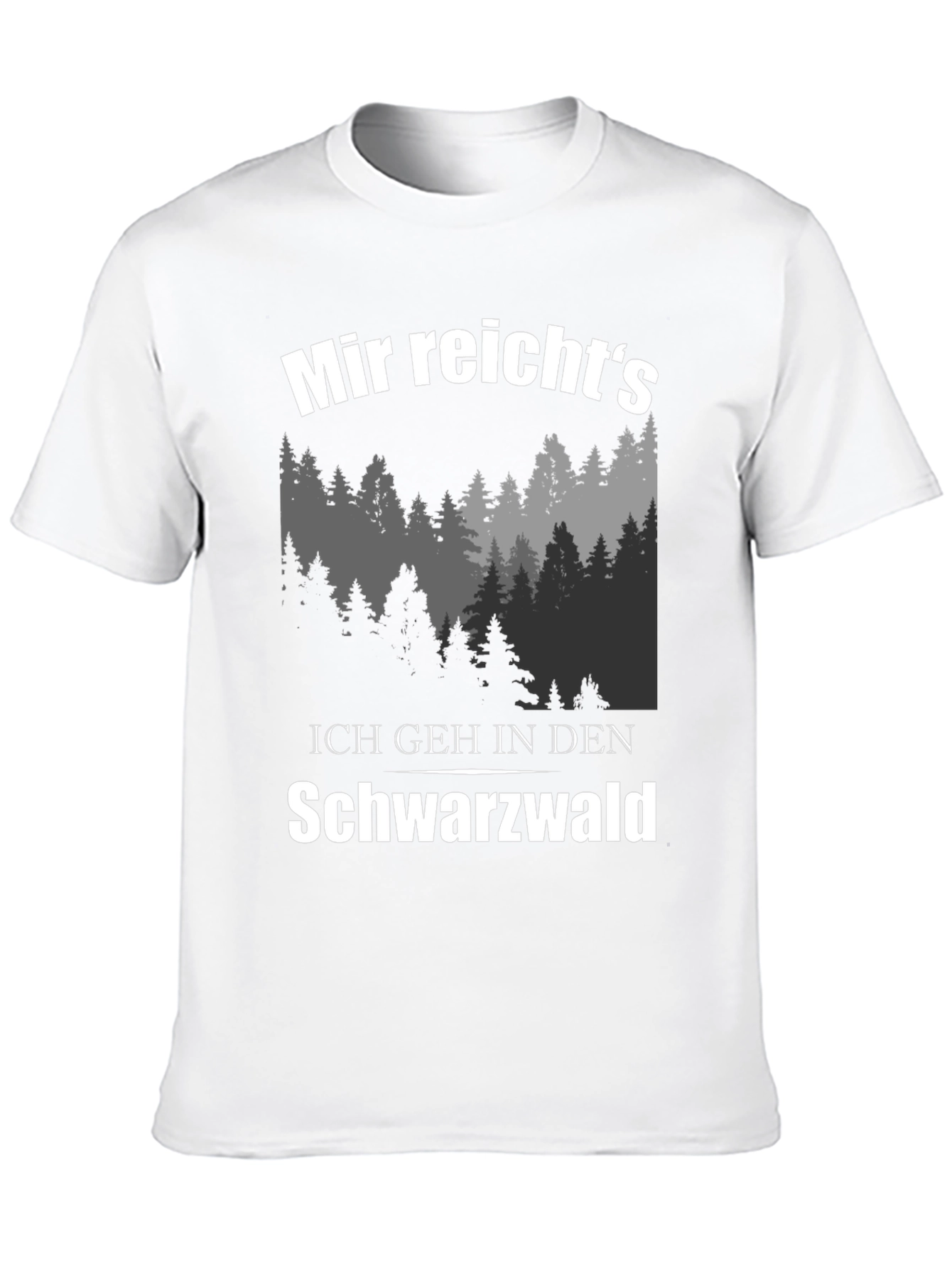 Black Forest T-Shirt: Ich geh in den Schwarzwald