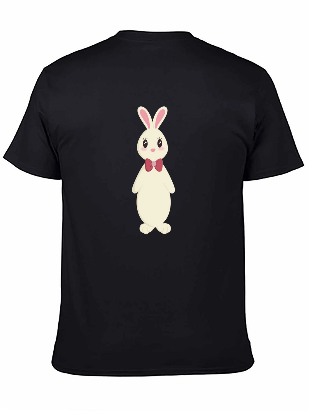 Cute Bunny Graphic Tee - Soft Cotton Comfort
