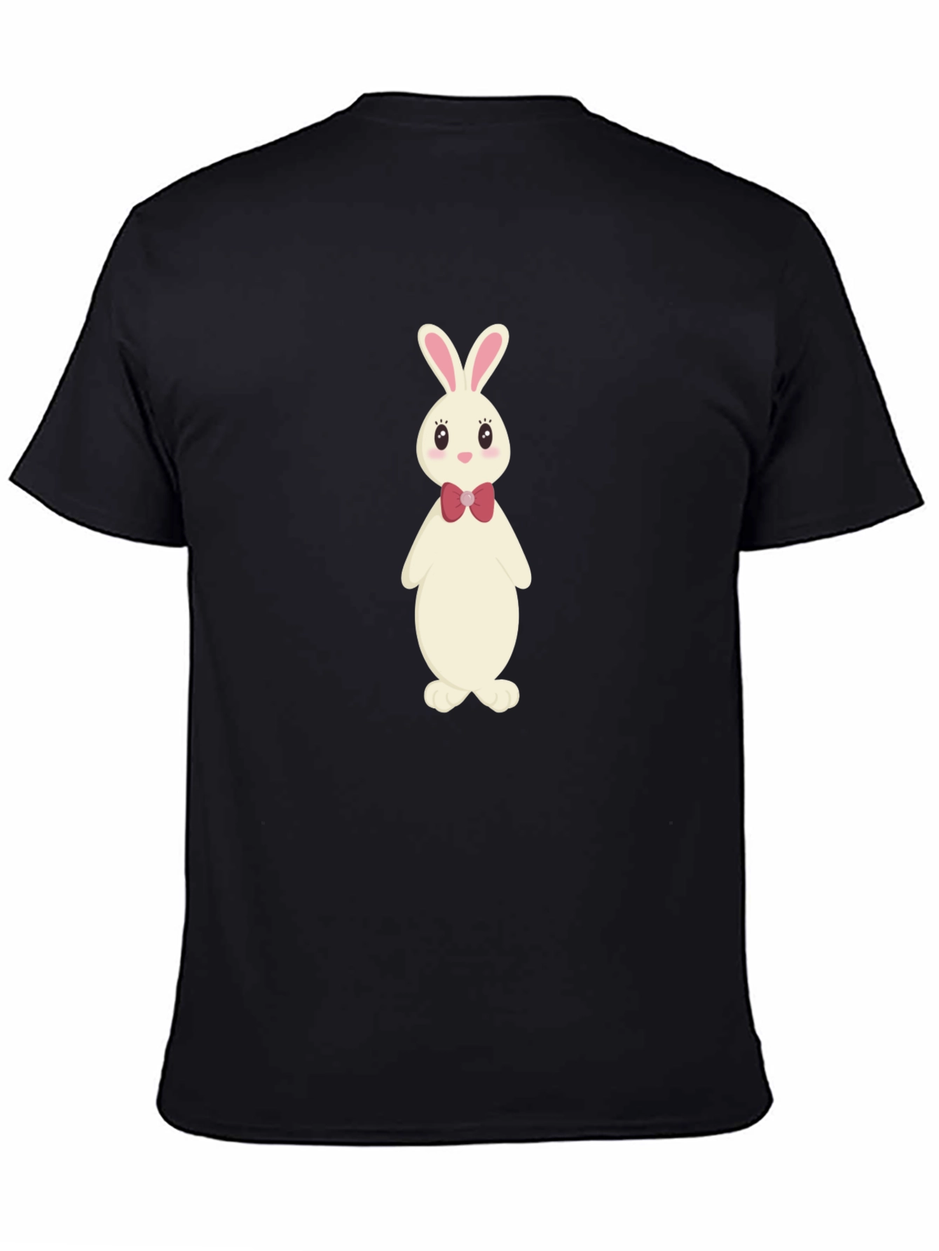Cute Bunny Graphic Tee - Soft Cotton Comfort