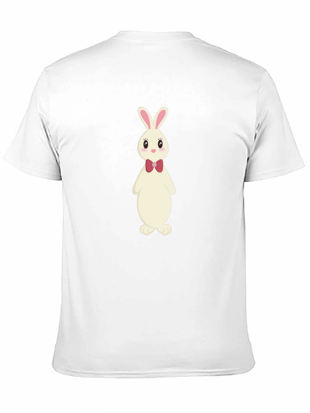Cute Bunny Graphic Tee - Soft Cotton Comfort