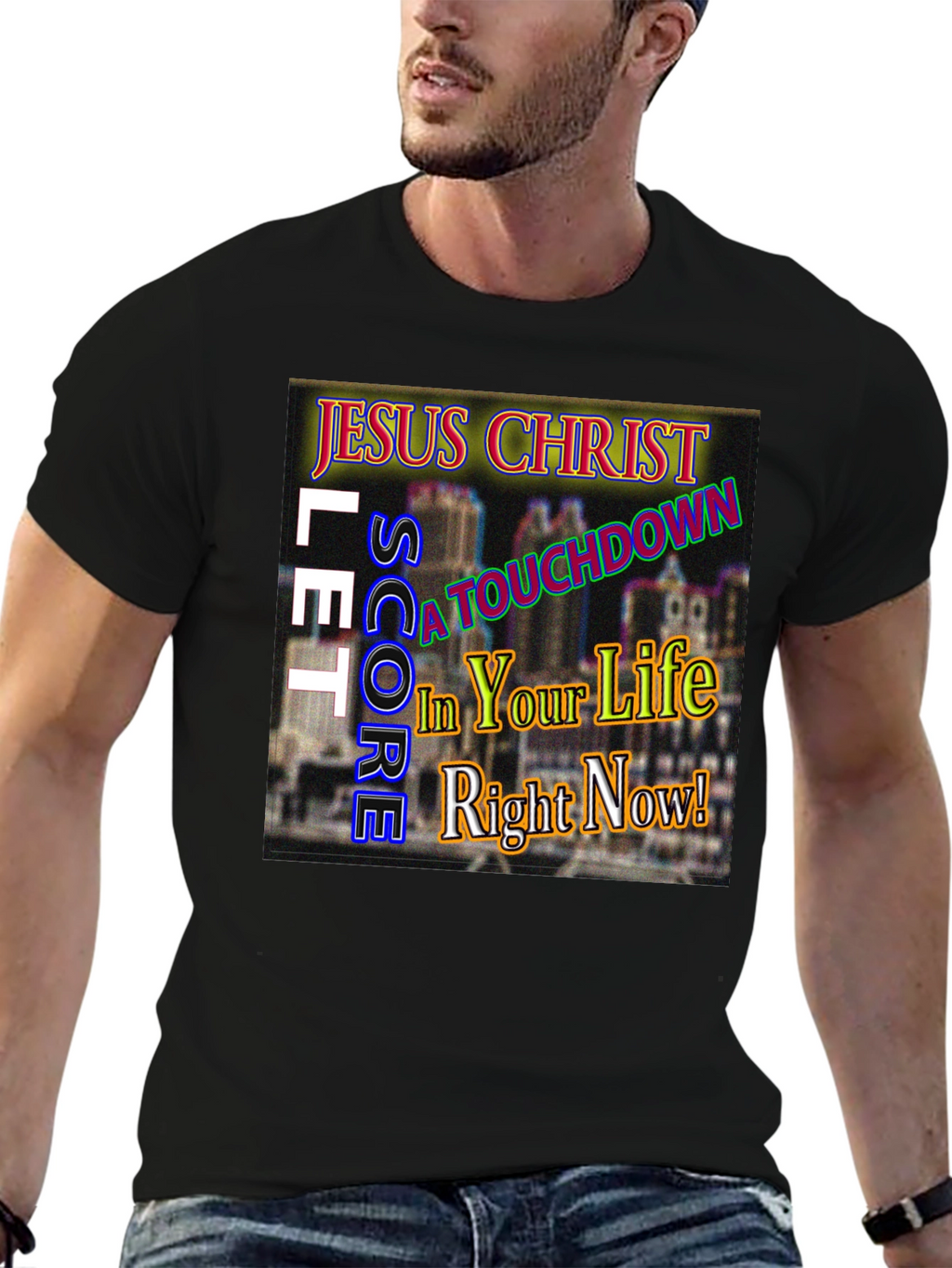 Jesus Christ Touchdown T-Shirt