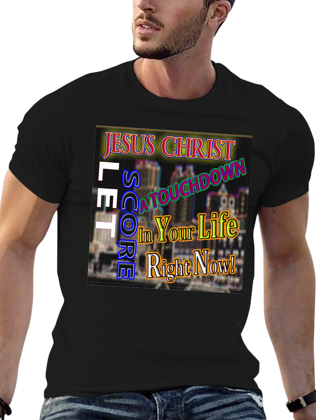 Jesus Christ Touchdown T-Shirt