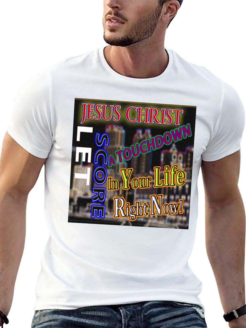 Jesus Christ Touchdown T-Shirt