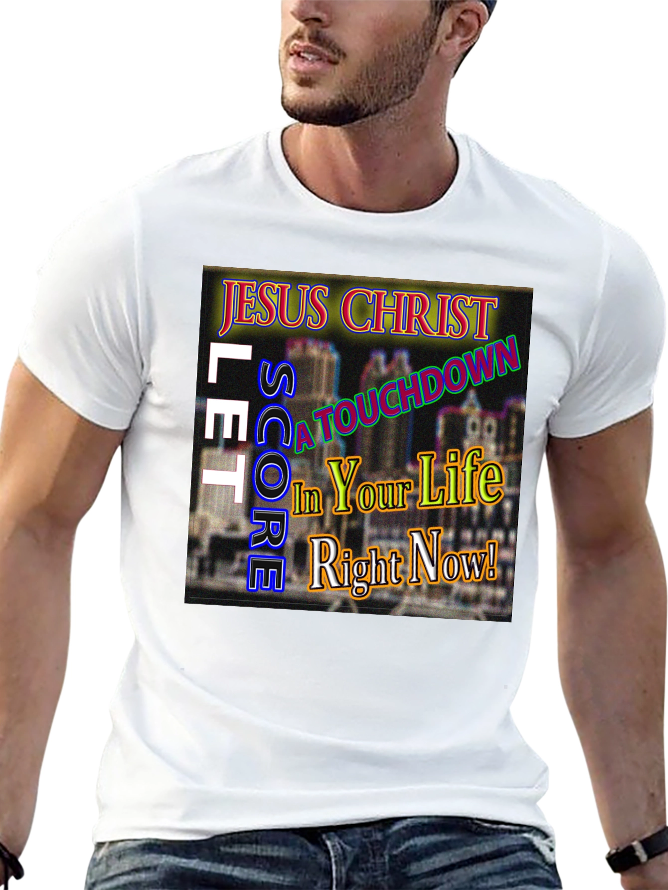 Jesus Christ Touchdown T-Shirt