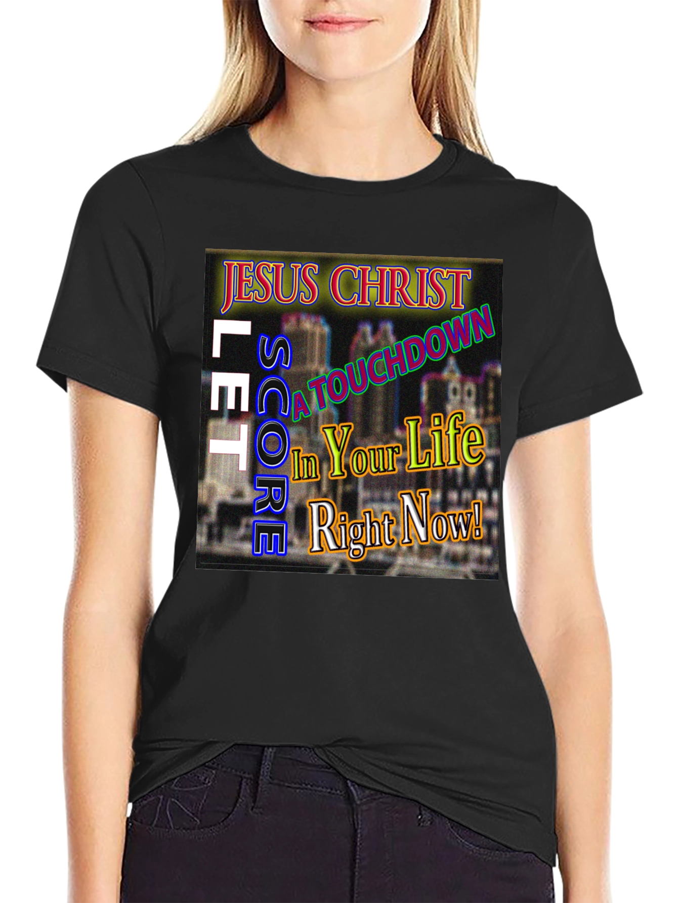 Jesus Christ Touchdown T-Shirt