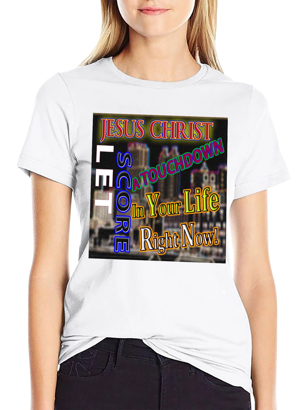 Jesus Christ Touchdown T-Shirt