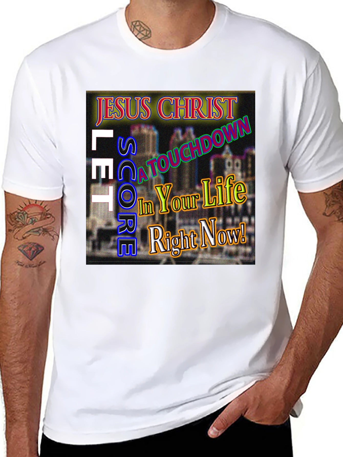 Jesus Christ Touchdown T-Shirt