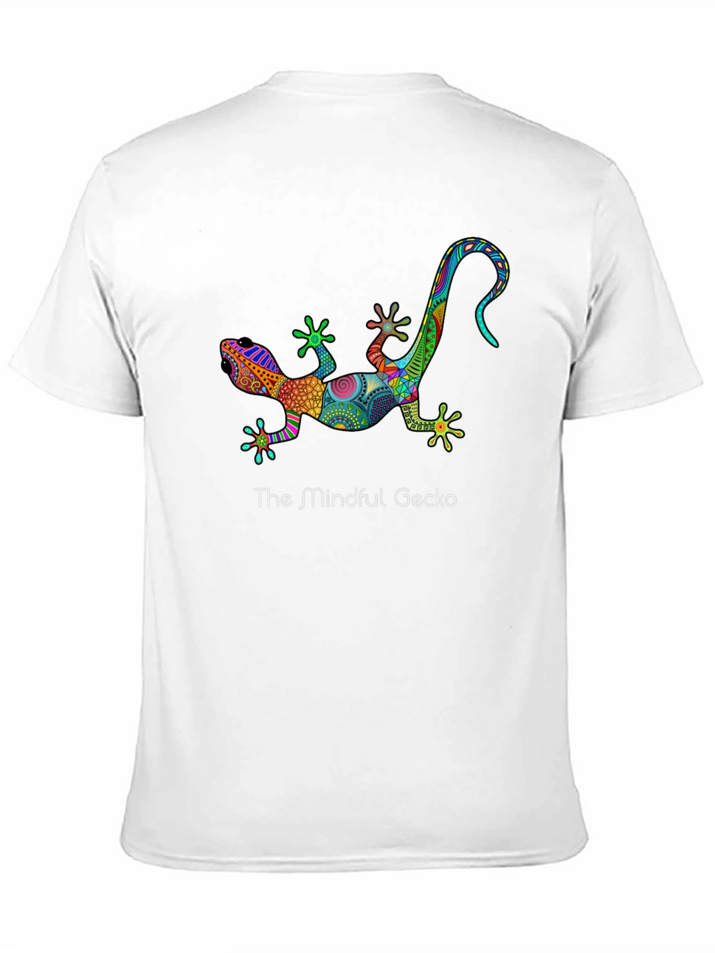 Mindful Gecko Graphic T-Shirt - Unique Design