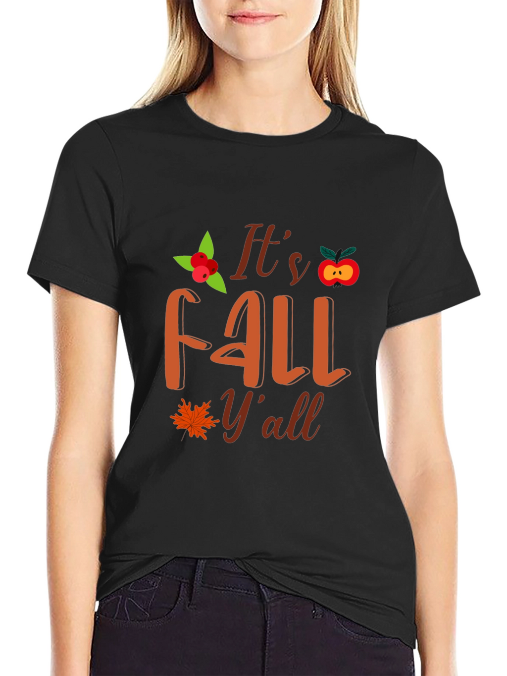 Fall Yall T-Shirt - Festive Autumn Apparel