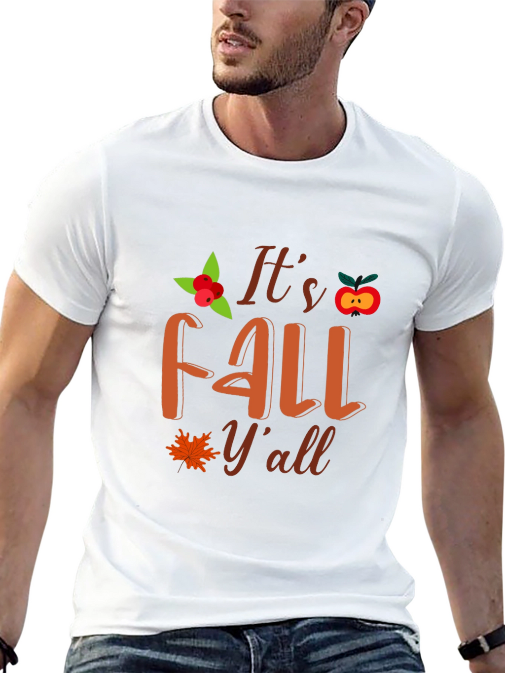 Fall Yall T-Shirt - Festive Autumn Apparel