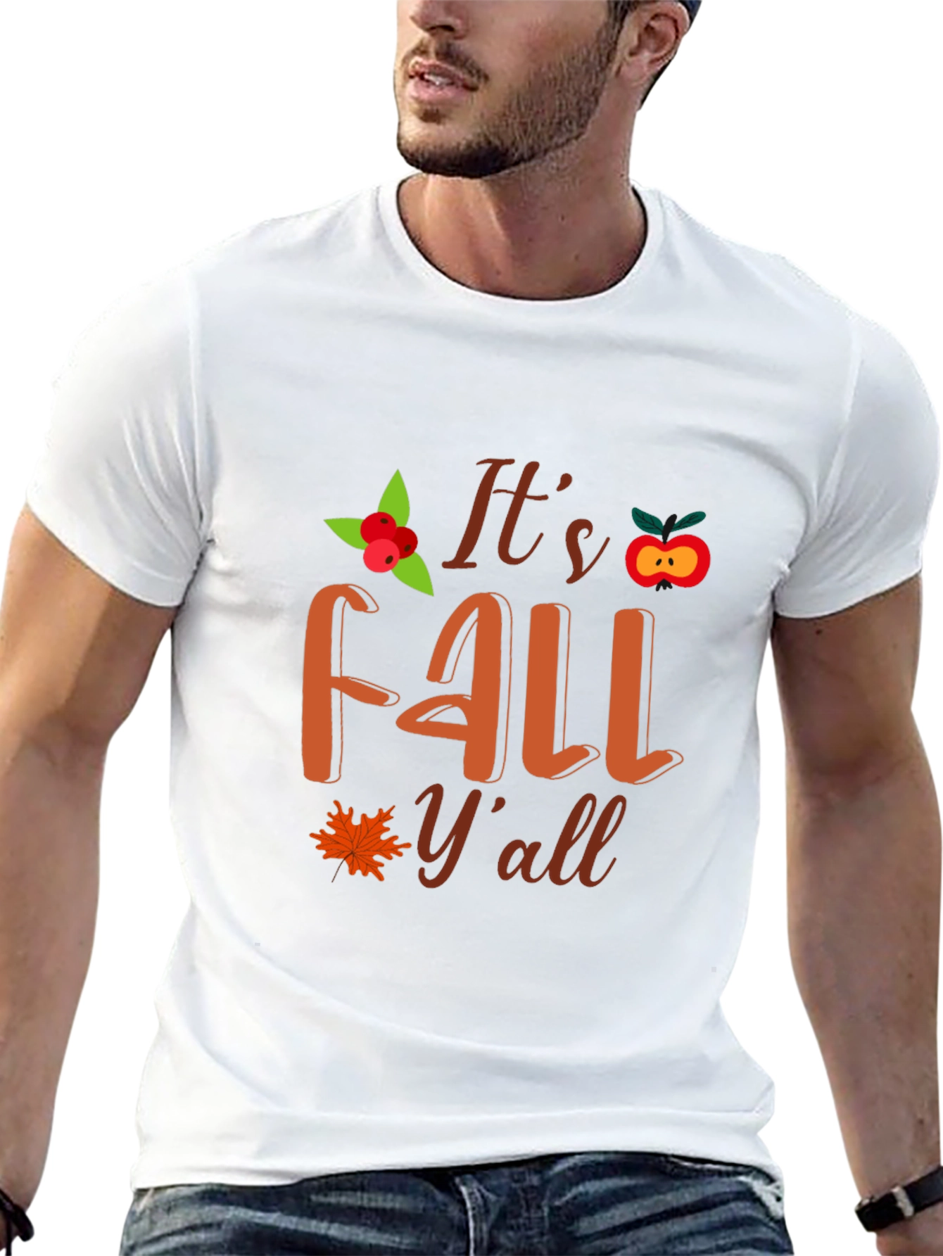 Fall Yall T-Shirt - Festive Autumn Apparel