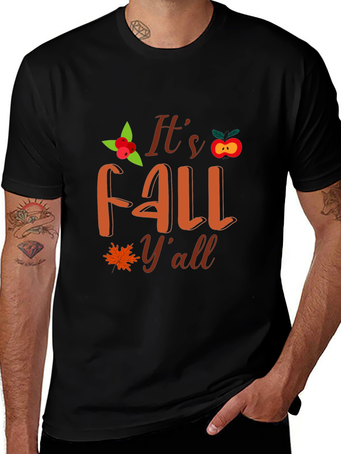 Fall Yall T-Shirt - Festive Autumn Apparel