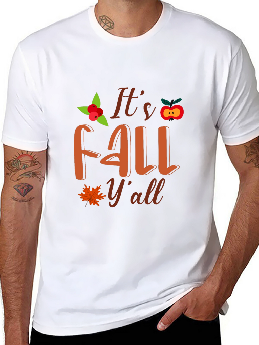 Fall Yall T-Shirt - Festive Autumn Apparel