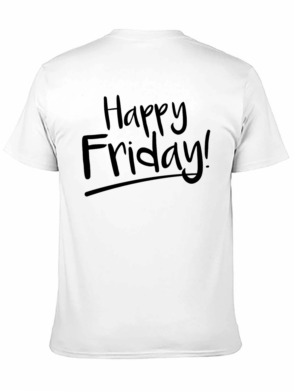 Happy Friday! Graphic T-Shirt - Black