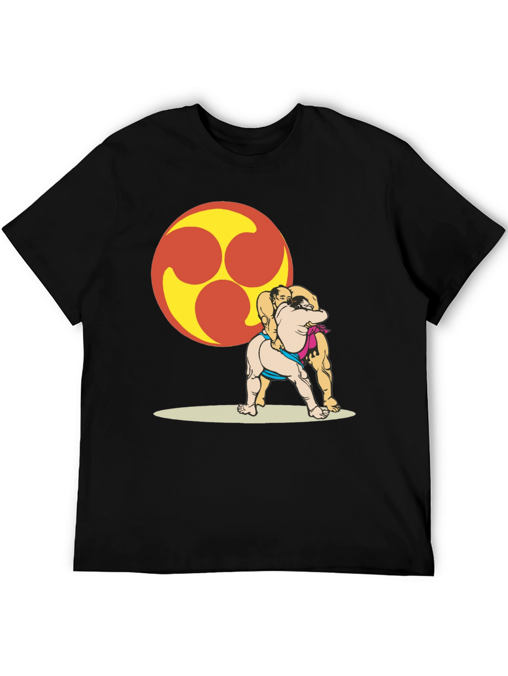 Sumo Wrestlers T-Shirt - Unique Graphic Tee