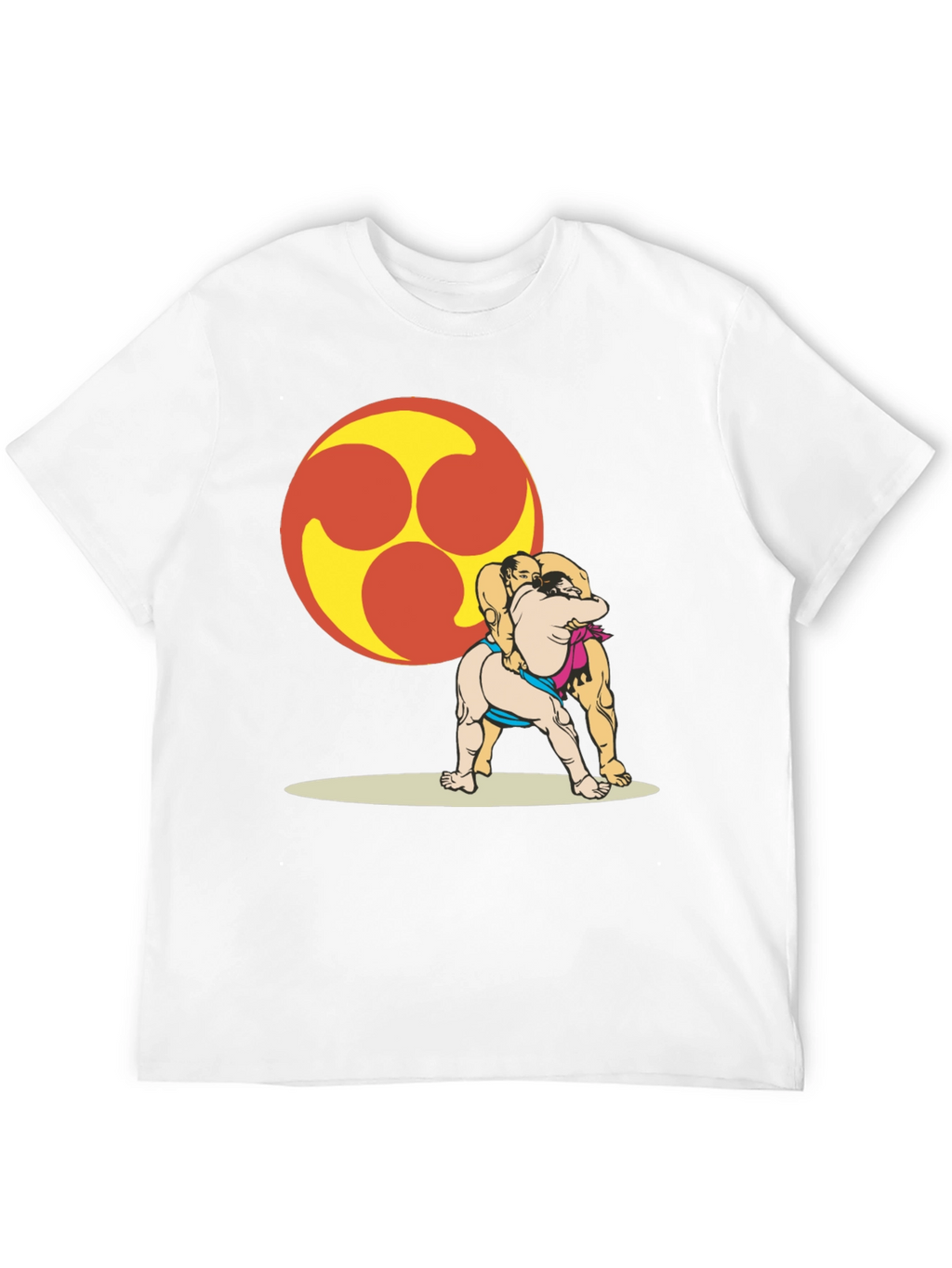 Sumo Wrestlers T-Shirt - Unique Graphic Tee
