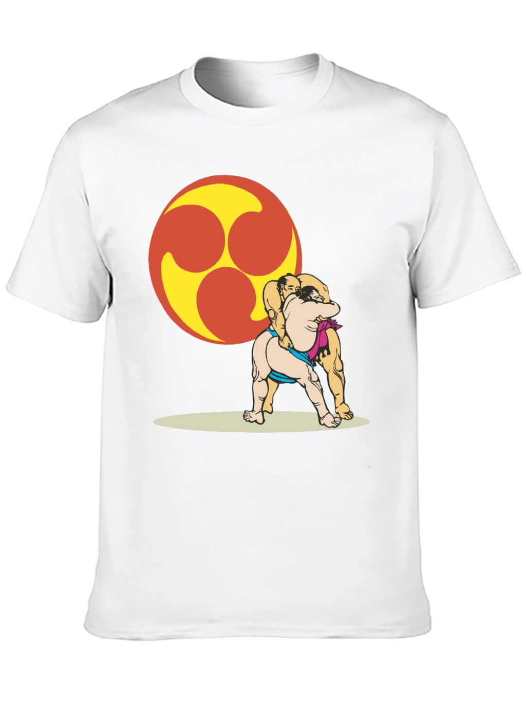 Sumo Wrestlers T-Shirt - Unique Graphic Tee