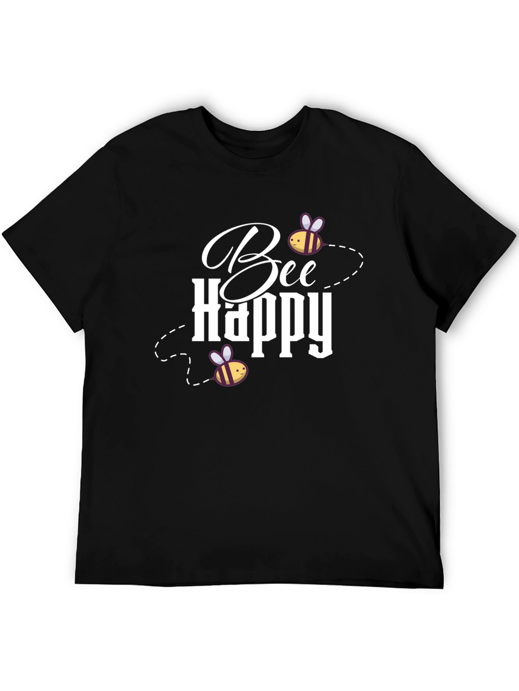 Bee Happy Graphic T-Shirt