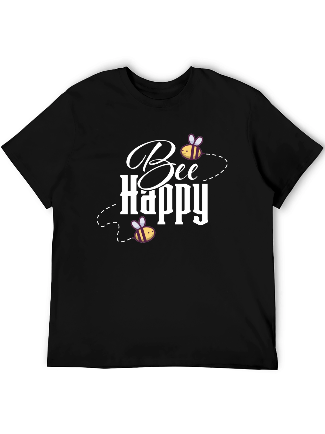 Bee Happy Graphic T-Shirt