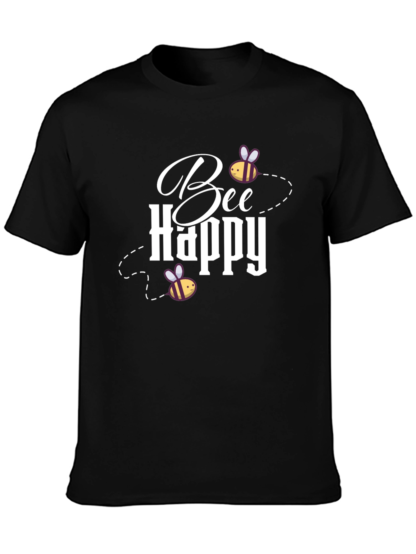 Bee Happy Graphic T-Shirt
